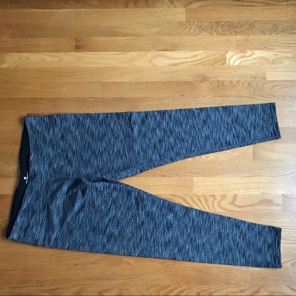 Marbled Grey Leggings w Pocket (XL)